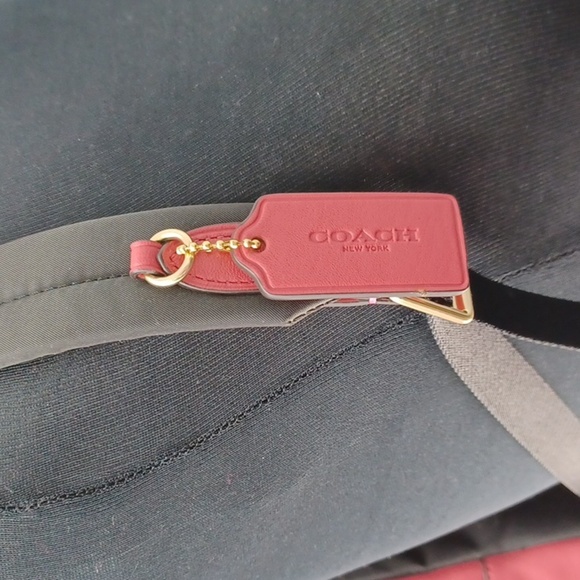 Coach 32200 Medium Charlie Backpack Signature/Poppy Color - Picture 14 of 16